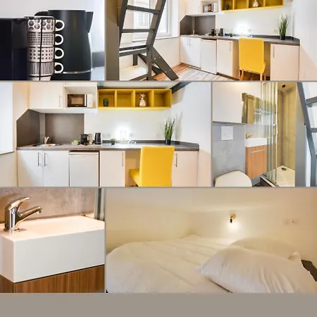 公寓 Le Petit Charles Cosy Centre 南锡